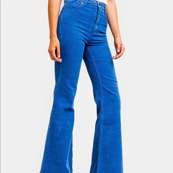 Free People Denim - Rolla’s East Coast Flare High Waisted Corduroy